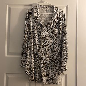 Nine West cheetah sleep dress